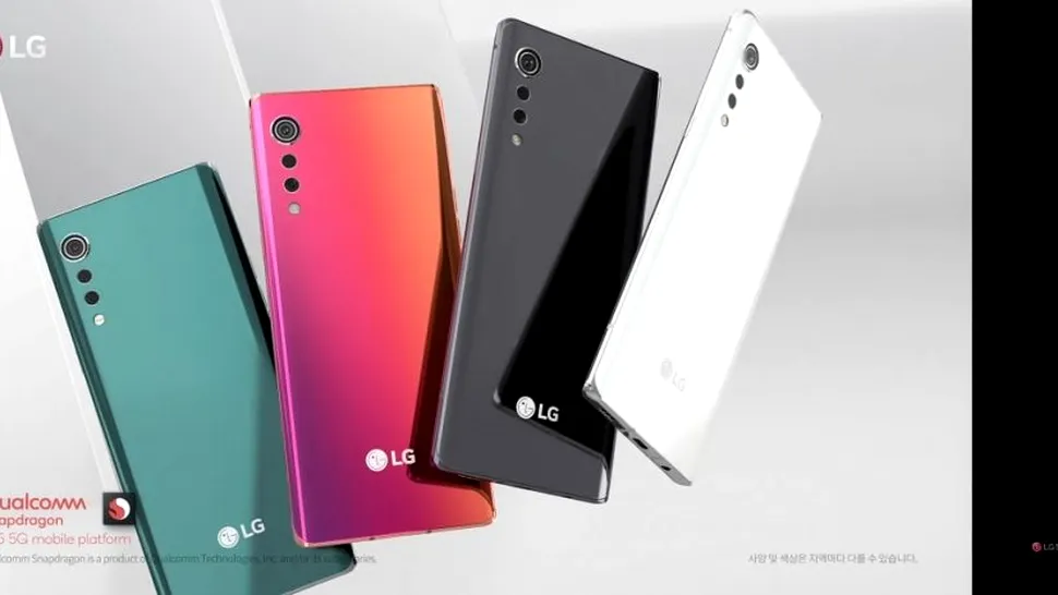 LG va prezenta oficial smartphone-ul Velvet în mai