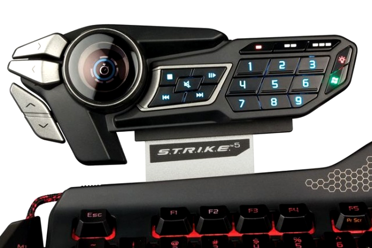 Mad Catz S.T.R.I.K.E. 5 - ecranul OLED circular