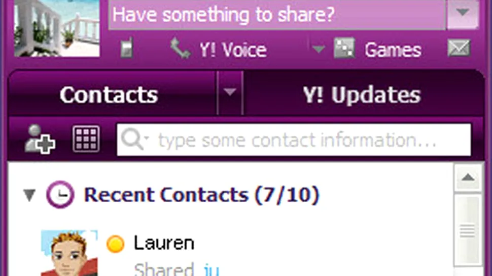 Yahoo! a lansat un update pentru Yahoo! Messenger 11.5