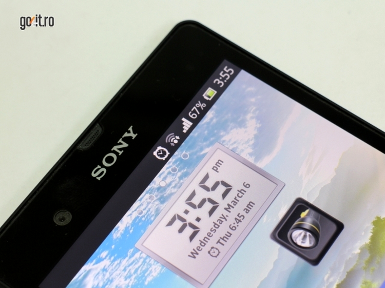 Sony Xperia Z - un ecran cu o densitate mare pixeli