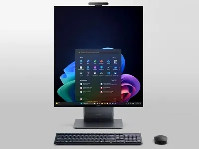 ThinkCentre X AIO: ecran vertical de 27,6 inci și Core Ultra X7