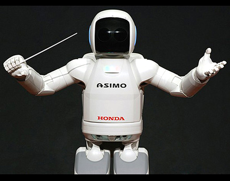 ASIMO în rolul unui dirijor