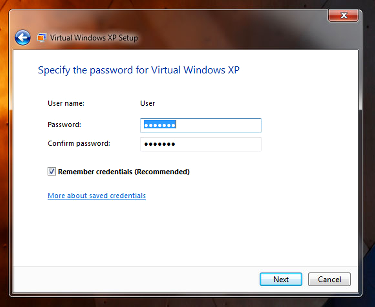 Windows 7 XP Mode Setup
