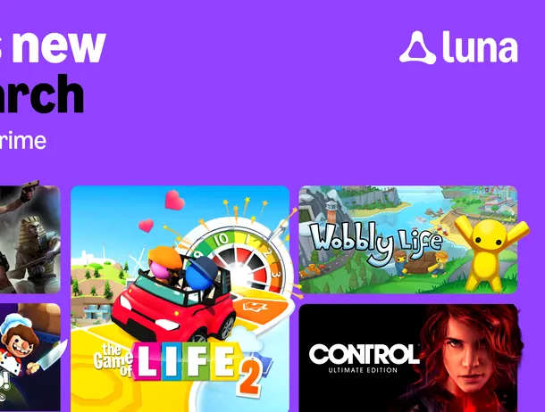 Amazon Luna – lista jocurilor gratuite pentru martie 2026