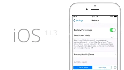 iOS 11.3 a fost lansat. Permite dezactivarea limitării performanţei şi aduce funcţii noi