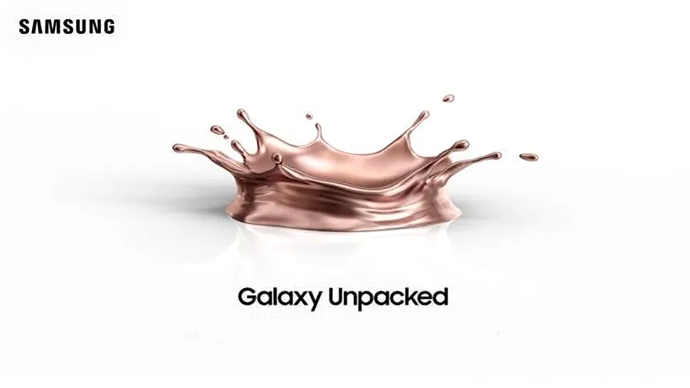 Samsung anunță evenimentul Galaxy Unpacked 2020. Iată când se lansează Galaxy Note20