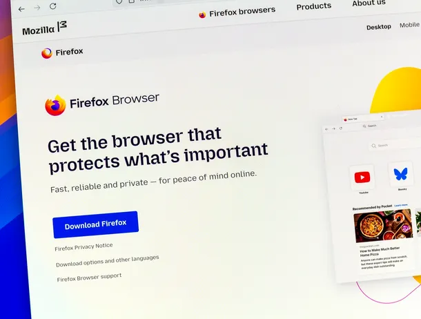 Mozilla aduce o îmbunătățire semnificativă a confidențialității, sporind protecția Firefox împotriva amprentării digitale, și adaugă ștergerea sesiunilor cu un singur clic