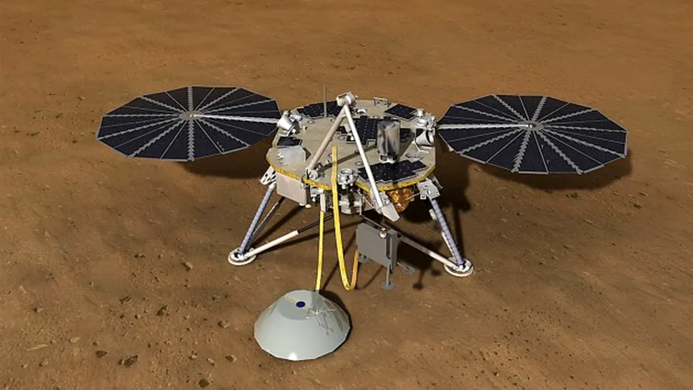 InSight, o nouă sondă de explorare spaţială, a aterizat pe Marte după o călătorie de 6 luni prin spaţiu