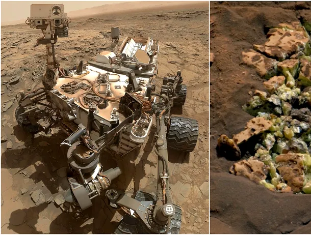 Roverul Curiosity a spart accidental o rocă pe Marte și a dezvăluit o mare surpriză: „Nu ar trebui să fie acolo”
