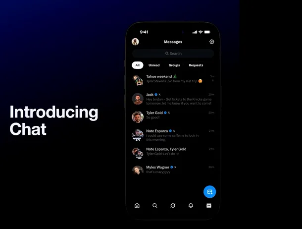 Chat, noua mesagerie criptată a X