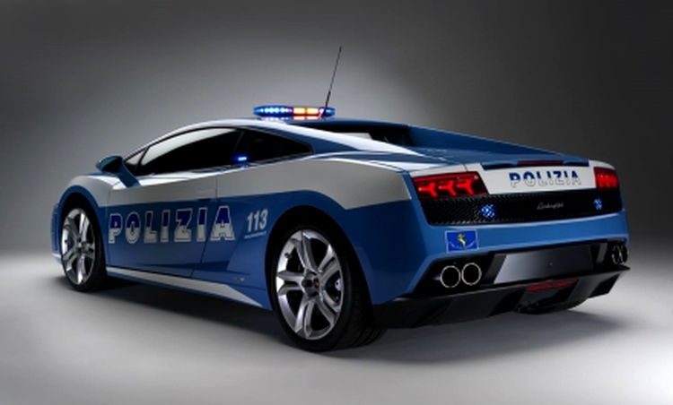Lamborghini Gallardo LP560-4 cu girofar aerodinamic