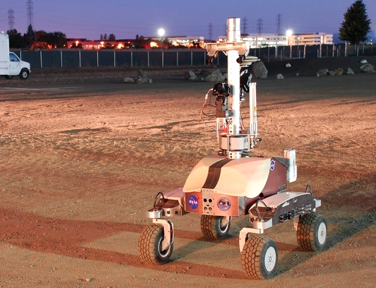 Rover-ul comandat de pe Staţia Spaţială