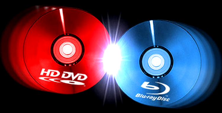 HD DVD player pentru un Blu-Ray