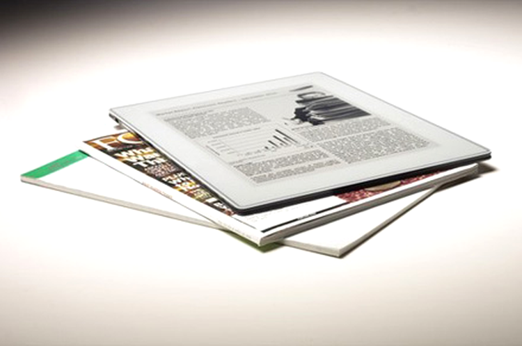 Plastic Logic E-Newspaper Reader