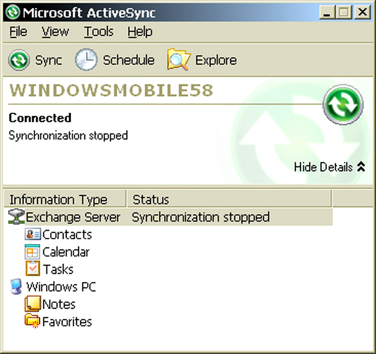 Microsoft ActiveSync