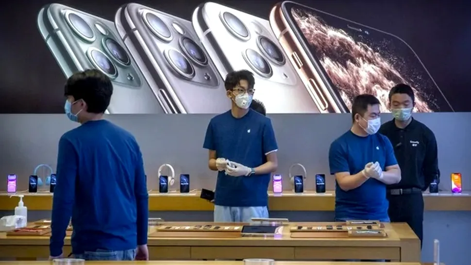 Apple are probleme cu stocurile de iPhone din cauza Coronavirus. Scade proiecţiile de încasări pentru trimestrul în curs