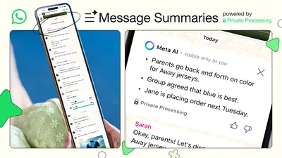 WhatsApp poate face un rezumat al conversațiilor