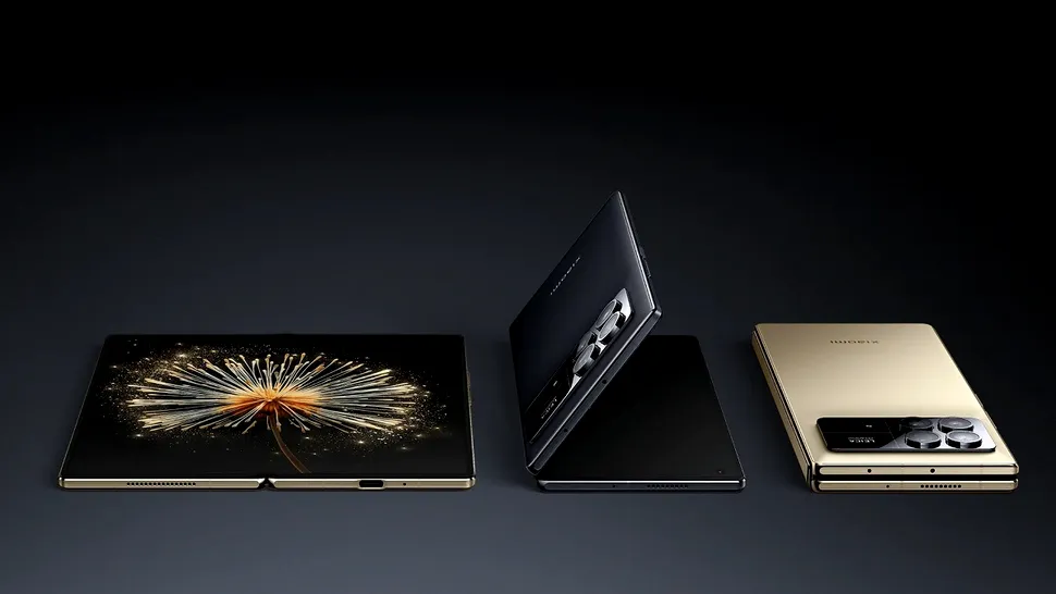 Xiaomi Mix Fold 4 și Mix Flip: Telefoane pliabile de top produse în prima fabrică inteligentă Xiaomi