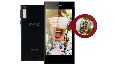Evolio a lansat NEOS, un smartphone mid-range cu preţ low-end