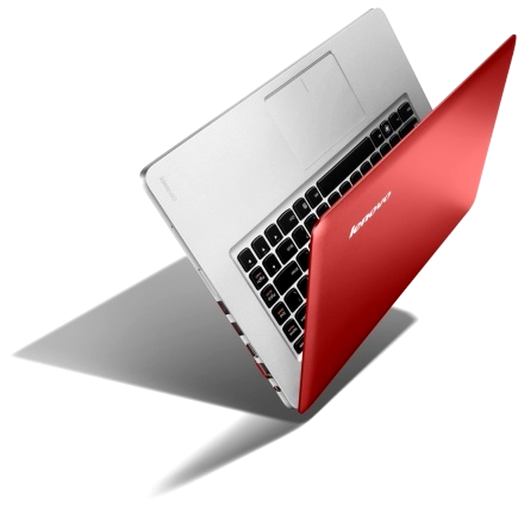 Lenovo IdeaPad U410 cu capac roşu