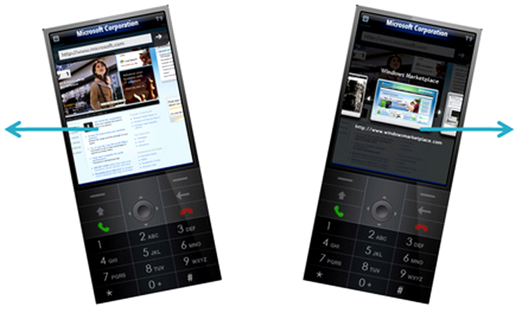 Windows Mobile 7 Internet Explorer