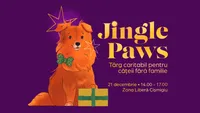Jingle Paws: Mini-târg caritabil pentru animalele fără stăpân în weekend, în Cişmigiu