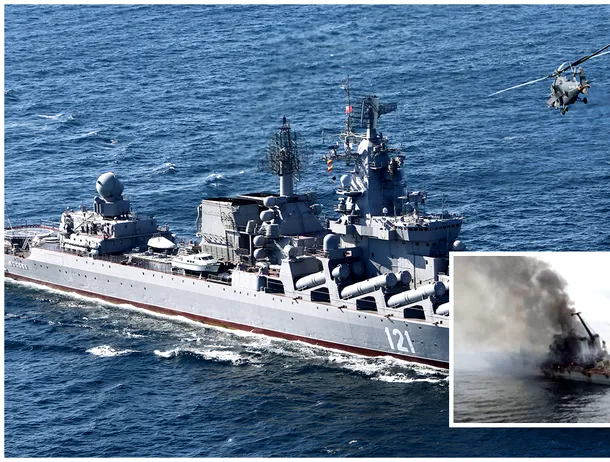 Detalii interesante despre scufundarea crucișătorului Moskva, publicate și apoi șterse rapid de justiția din Rusia. Ce s-a întâmplat, de fapt, după ce rachetele ucrainene au lovit?