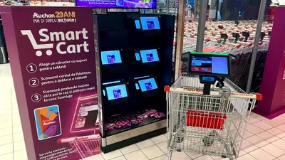 Cărucioare inteligente la un mare retailer din România: sistemul Smart Cart este testat în Drumul Taberei