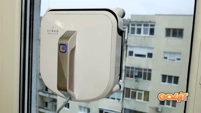 Symbo Weebot W130 review: robotul pentru spălat geamuri de care nu știai că ai nevoie. VIDEO