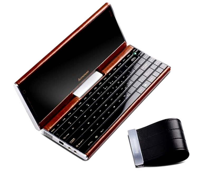 Lenovo Pocket Yoga cu carcasa îmbrăcată în piele