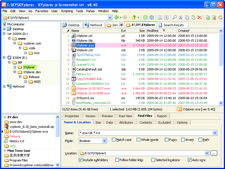  Xyplorer