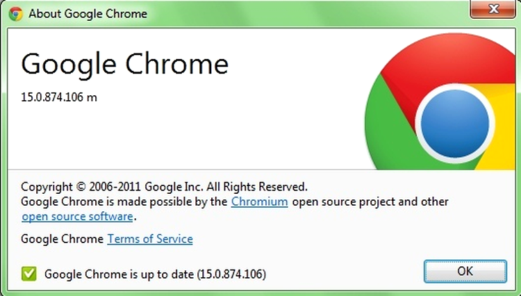 Google Chrome 15
