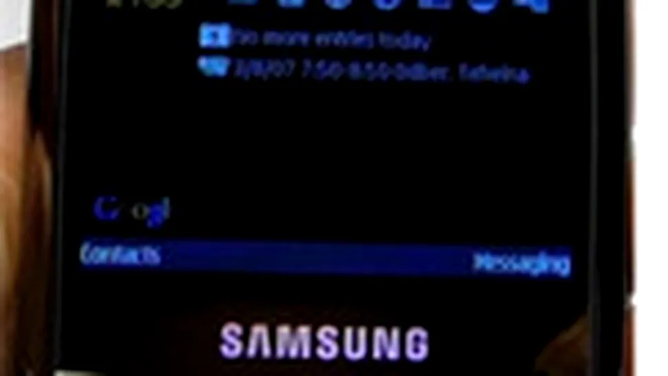 Samsung i570: slider, QWERTY şi Symbian
