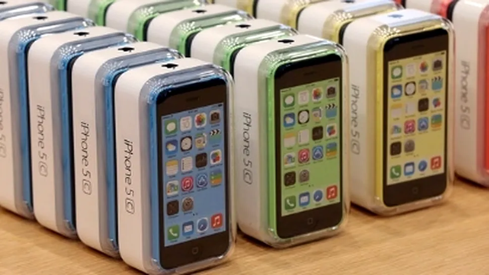 Apple, rămas cu stocuri de milioane exemplare iPhone 5C nevândute