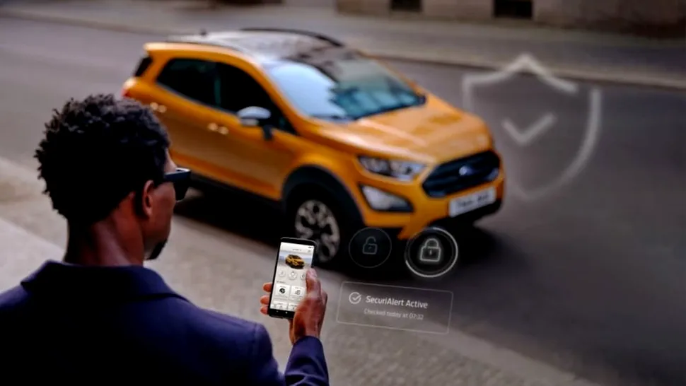 Mașinile Ford te pot avertiza prin smartphone atunci când detectează o tentativă de a fi furate