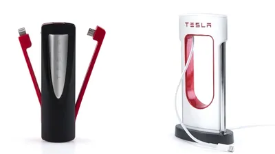 Tesla lansează accesorii pentru smartphone: o baterie externă şi un încărcător