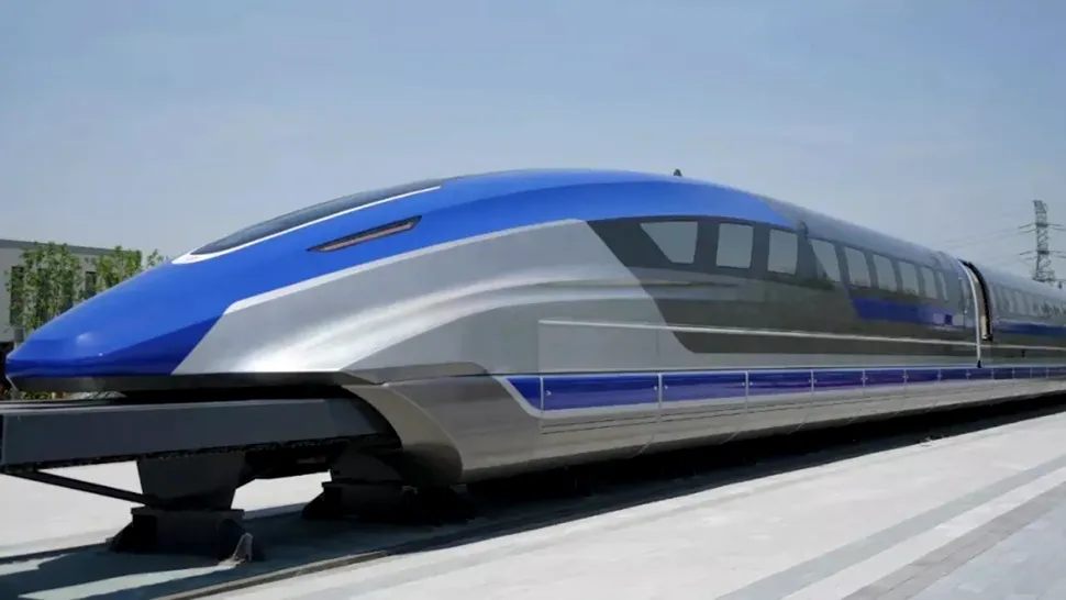 China testează limitele vitezei: un tren experimental a atins 800 km/h