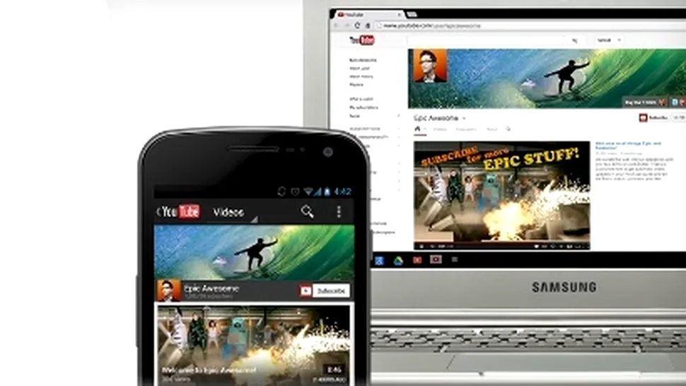 YouTube prezintă skin-ul One Channel, cu trailer video pentru canalul propriu