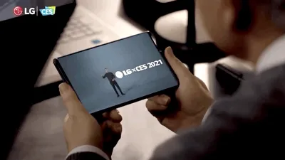 LG Rollable apare pe scena LG la CES 2021. Este în continuare doar un prototip