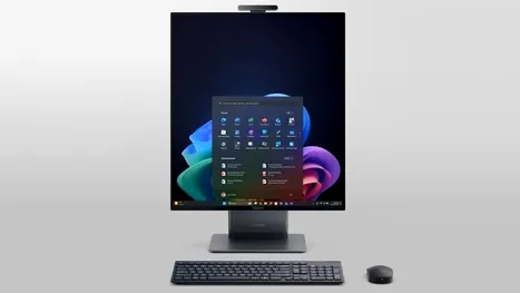 ThinkCentre X AIO: ecran vertical de 27,6 inci și Core Ultra X7