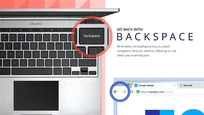 Reactivează tasta „backspace” în Google Chrome cu o extensie oficială