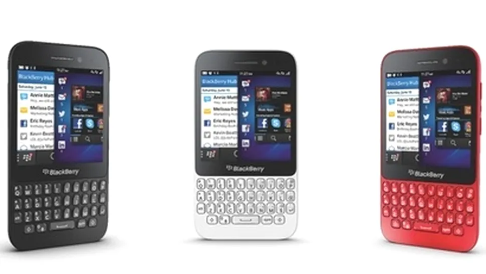 BlackBerry a anunţat Q5, primul telefon BlackBerry OS 10 accesibil