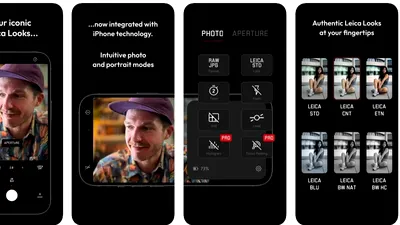 Această aplicație „transformă” iPhone-ul într-o cameră Leica