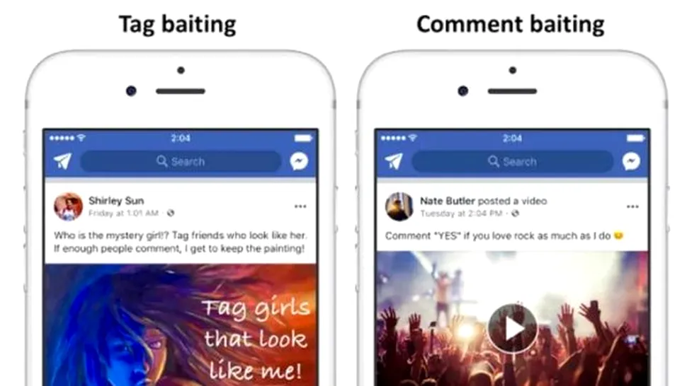Gata cu „cerşitul” de Like-uri. Facebook va sancţiona postările care îi îndeamnă pe utilizatori să comenteze sau să dea Share