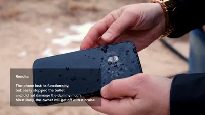 O companie din Rusia a produs primul iPhone 13 Pro antiglonț. VIDEO