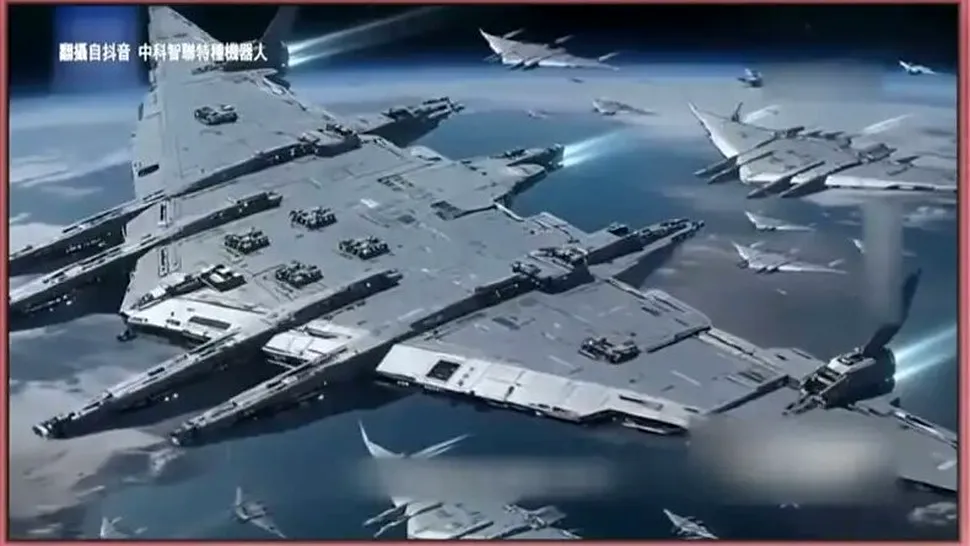 China dezvăluie planuri pentru un portavion spațial inspirat din seria de filme „Star Wars”