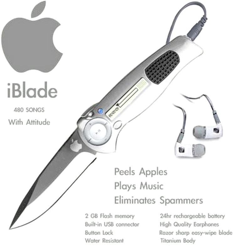Player şi briceag: iBlade