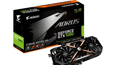 Gigabyte extinde gama AORUS cu prima placă video: GeForce GTX 1080 xtreme edition 8G
