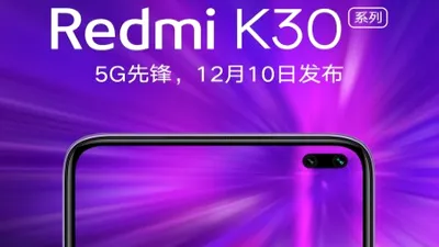 Redmi K30, un nou smartphone accesibil cu ecran de 120Hz şi conectivitate 5G, primeşte dată de lansare