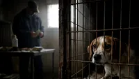 VIDEO Percheziţii la lagărul animalelor din Suraia: Ororile descoperite de anchetatori